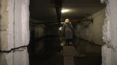 На Львівщини затопило шкільне укриття На Львівщини затопило шкільне укриття