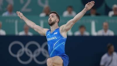 Спортивний гімнаст Артем Долгопят, що представляє Ізраїль