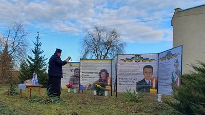 У громаді на Тернопільщині освятили алею пам’яті загиблих захисників України