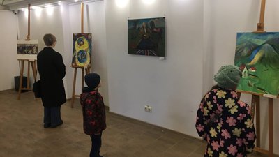 У Сумській міській галереї відкрилася виставка "Натхнення на перемогу" У Сумській міській галереї відкрилася виставка "Натхнення на перемогу"