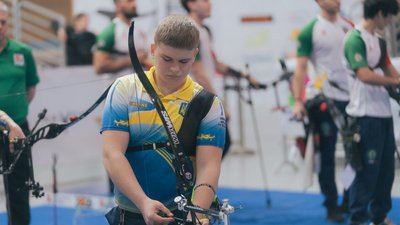 Одинадцятикласник з Рівненщини виборов золото на чемпіонаті Європи зі стрільби з лука