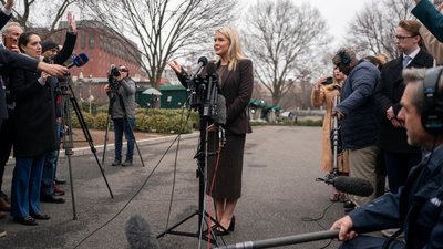 Речниця адміністрації президента США Дональда Трампа Керолайн Левітт