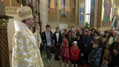 Глава УГКЦ Святослав Шевчук очолив літургію у храмі святого Йосафата