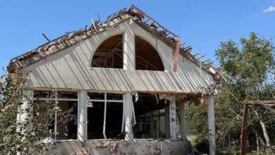 Херсонщина, обстріли РФ, будинок