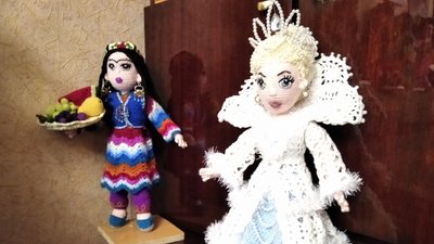 Житомирянка Лариса Шумінська гачком сплела колекцію ляльок Житомирянка Лариса Шумінська гачком сплела колекцію ляльок