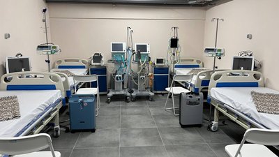 У Волинській дитячій лікарні відкрили оновлене укриття У Волинській дитячій лікарні відкрили оновлене укриття