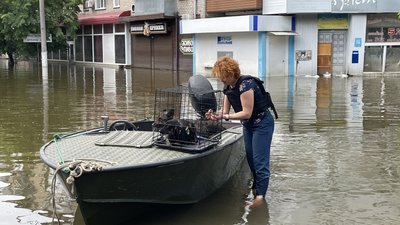 Підтоплення у Херсоні: як пройшла п’ята доба після підриву Каховської ГЕС Підтоплення у Херсоні: як пройшла п’ята доба після підриву Каховської ГЕС