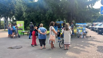 "АРТ блокпост": локації для дітей, підлітків та їхніх батьків. У Сумах відбулася мистецька акція "АРТ блокпост": локації для дітей, підлітків та їхніх батьків. У Сумах відбулася мистецька акція