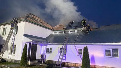 На Закарпатті сталася пожежа у жіночому монастирі