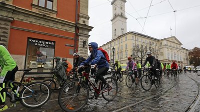 У Львові стартував веломарафон "Львівська Сотка. Осінь"