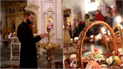 "Санітарних норм дотримуємось, готовий вакцинуватись, немає чим". Священник про безпеку богослужінь