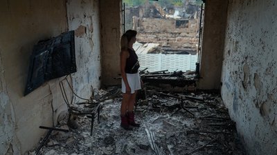 Наслідки вибухів у Вишневому після атаки РФ