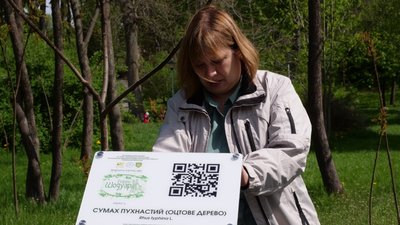 На Житомирщині студенти та викладачі університету розкривають дендрологічні таємниці міського парку На Житомирщині студенти та викладачі університету розкривають дендрологічні таємниці міського парку