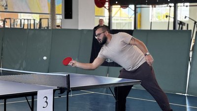 Турнір із настільного тенісу для ветеранів та військовослужбовців