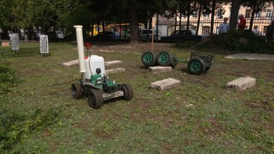 У львівському виші розробили мобільних роботів У львівському виші розробили мобільних роботів