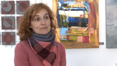 В Івано-Франківську на I всеукраїнському трієнале "Абстрактне мистецтво – 2022" представили 77 робіт українських митців В Івано-Франківську на I всеукраїнському трієнале "Абстрактне мистецтво – 2022" представили 77 робіт українських митців