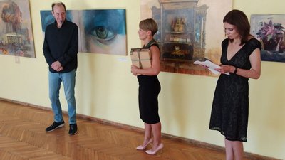 У музеї на Волині відкрили виставку подружжя харківських художників У музеї на Волині відкрили виставку подружжя харківських художників