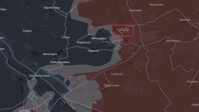 Погіршення ситуації біля Костянтинівки