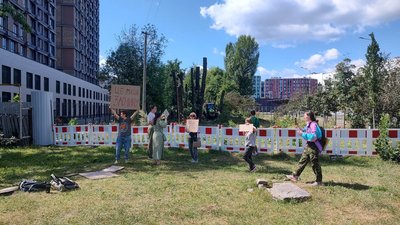 будівництво резервної тепломережі на Теремках