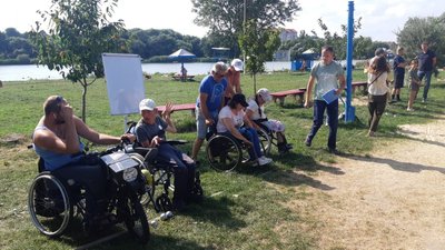 У Вінниці 14 команд взяли участь у чемпіонаті з гри в петанк