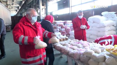 300 продуктових пакетів за тиждень отримали малозабезпечені сім"ї на Херсонщині