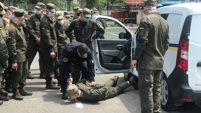 До одеських нацгвардійців прибуло підкріплення До одеських нацгвардійців прибуло підкріплення