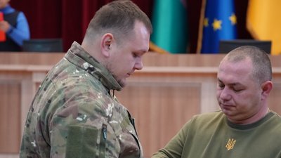 Відзнаки сумського виконкому та ОК "Північ" вручили десятьом військовослужбовцям Відзнаки сумського виконкому та ОК "Північ" вручили десятьом військовослужбовцям