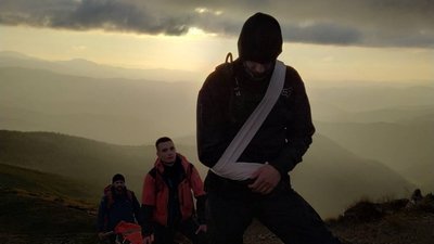У Карпатах турист перекинувся на квадроциклі