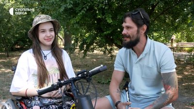 історія родини, яка проходить реабілітацію в Одесі: Станіслав та Ангеліна Чернови