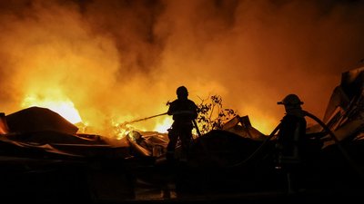 пожежа через обстріли