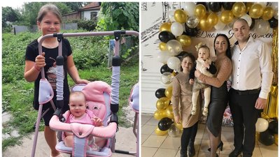 Родина із Полтавщини народила доньку у перший день повномасштабної війни: історія Наталії та Вячеслава Кравченків Родина із Полтавщини народила доньку у перший день повномасштабної війни: історія Наталії та Вячеслава Кравченків