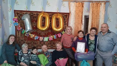 Глухів, мешканець Сумщини відзначив 100-річний ювілей