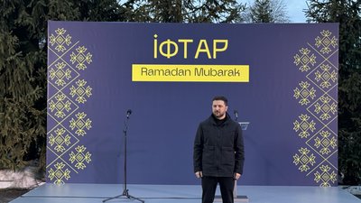 Зеленський на іфтарі в Києві: наступний Рамадан має бути у мирі