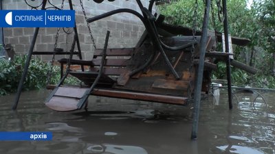 Третина місячної норми опадів у Чернігові випала менш ніж за добу Третина місячної норми опадів у Чернігові випала менш ніж за добу