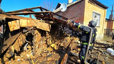Наслідки удару російського дрона у Холодногірському районі Харкова, 29 березня 2026 року