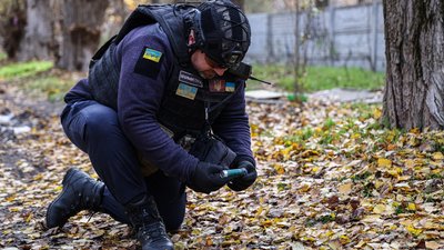 Херсонщина, розмінування, піротехнік, ДСНС