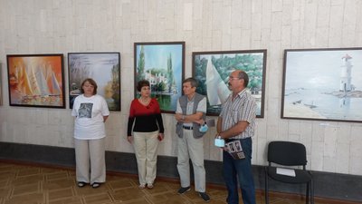 "Пам'яті митця": у Миколаєві відкрилася виставка картин Валерія Купцова