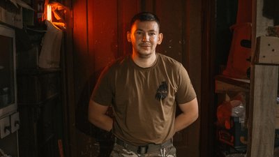 Іван Гудим, військовослужбовець 12-ї бригади спеціального призначення "Азов"