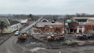 У Тростянці відновили будівлю філії лісового господарства, яке зруйнували росіяни