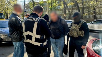 Затримання військовослужбовця в Одесі