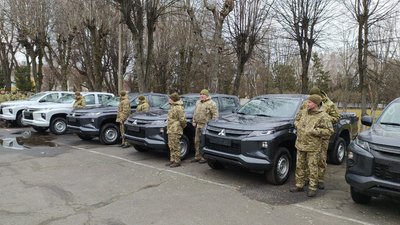 Волинські прикордонники отримали 20 нових позашляховиків
