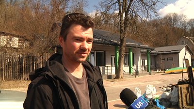 Житомиряни прибрали береги річки Тетерів у міському парку