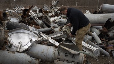 Уламки російських ракет