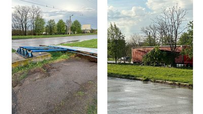 Кропивницький злива буря дощ Кропивницький злива буря дощ