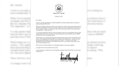 Трамп покинув Гільдію кіноакторів США Трамп покинув Гільдію кіноакторів США