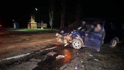 Серед травмованих двоє дітей. На Миколаївщині сталася ДТП