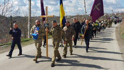 Прощання із військовим Павлом Пантєєвим, Борщівська громада, 2024 Прощання із військовим Павлом Пантєєвим, Борщівська громада, 2024