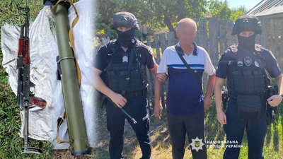 Продаж зброї вогнепальної на Чернігівщині, гранатомер, автомат: затримали жителя Ніжина