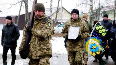 В Охтирці поховали загиблого сапера Владислава Масла