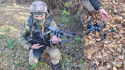 Прикордонники Чернігівського загону збили російський безпілотник